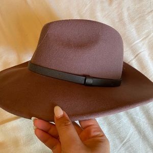 Brown hat